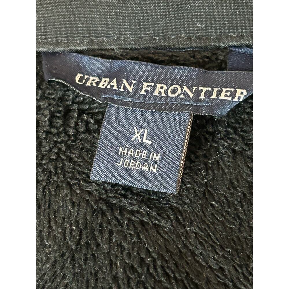 Urban Frontier Men's XL Jordanian Made Jacket Coat Fleece Lined GUC - Picture 3 of 3